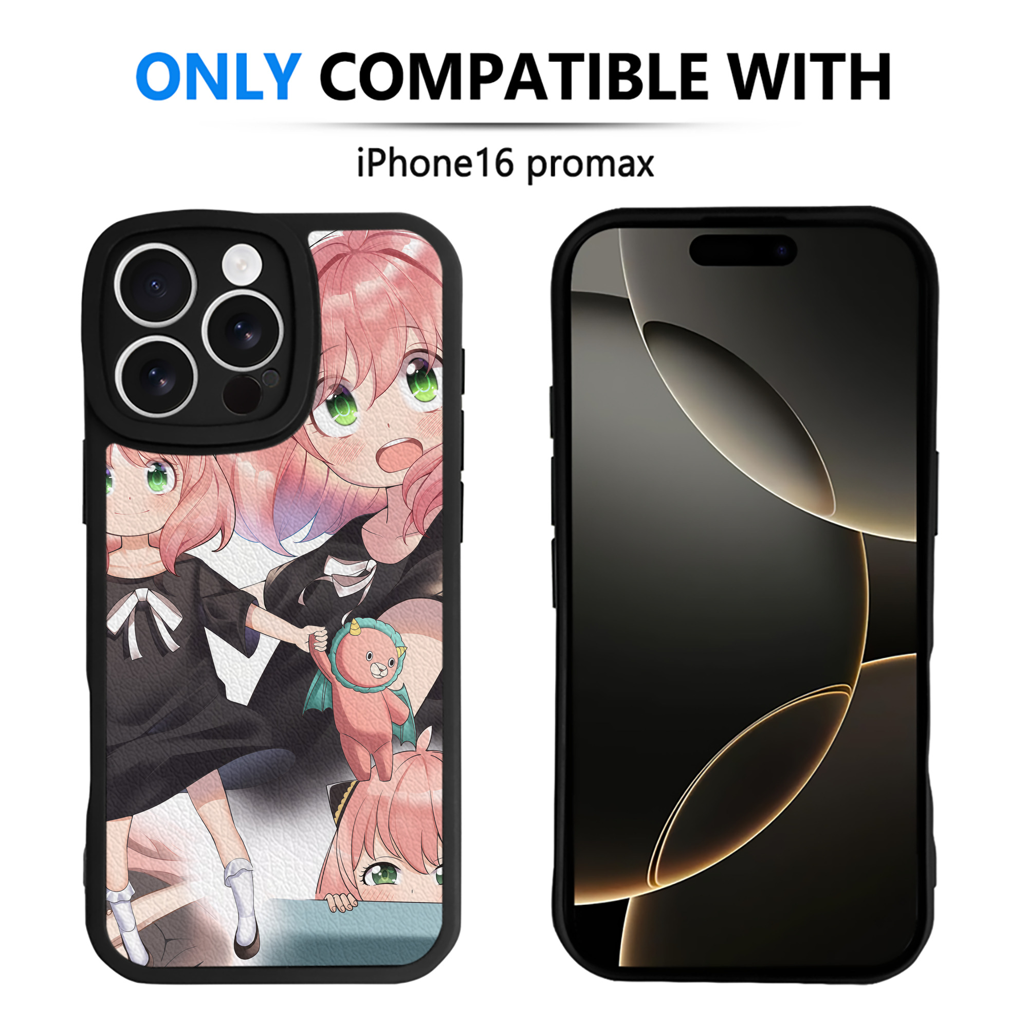 （画像用） SPY×FAMILY间谍家家酒 【iPhone 16シリーズ対応】シリコンスマホケース（レザー調） 材質：シリコン